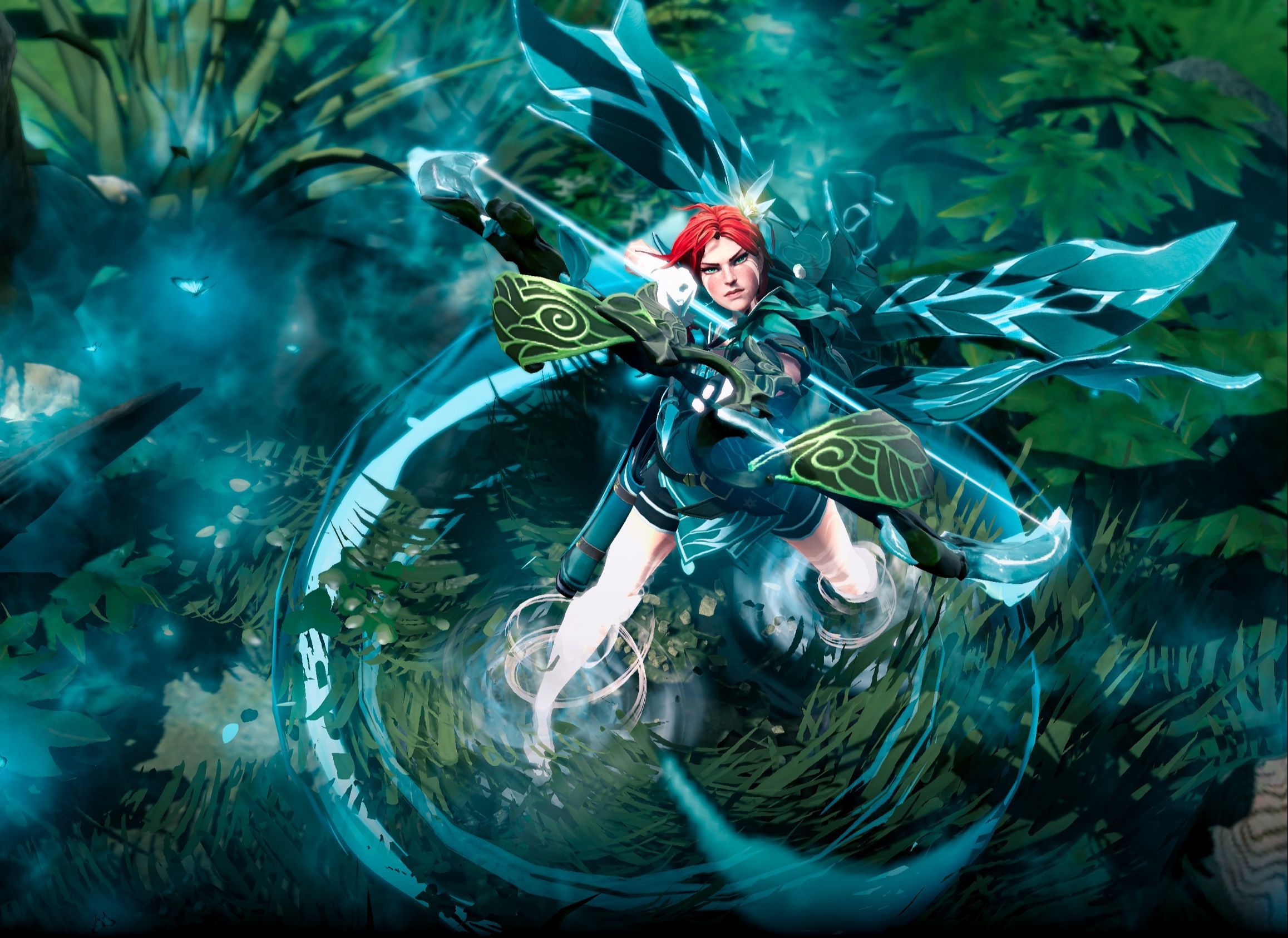尾流量